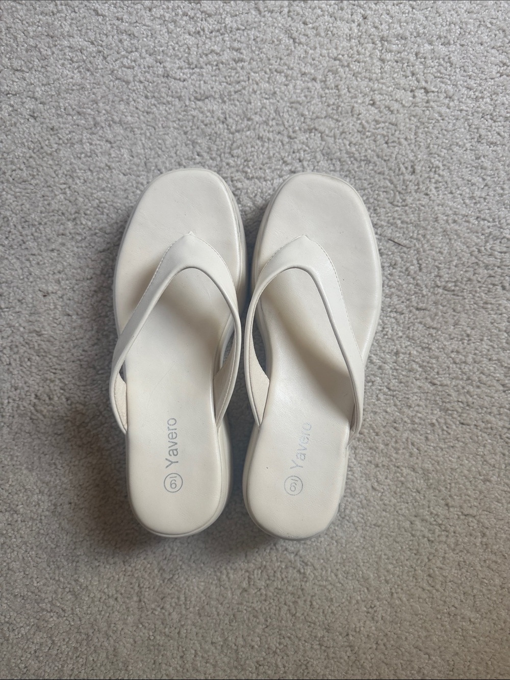 Ivory Women's Thong Sandals